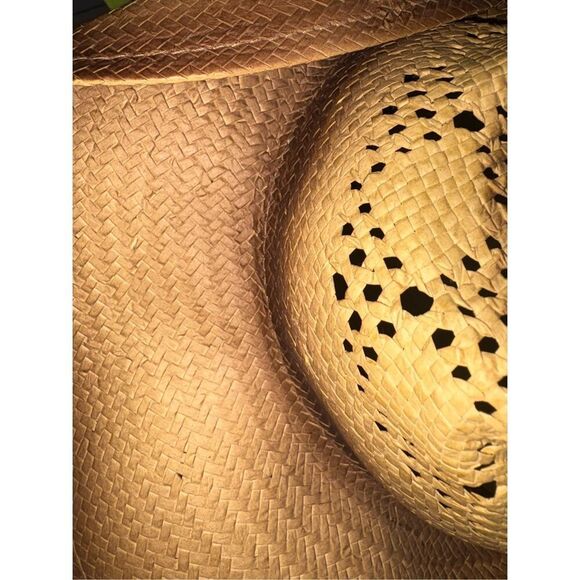 Peter Grimm Raffia Straw Cowboy Hat - Picture 10 of 11